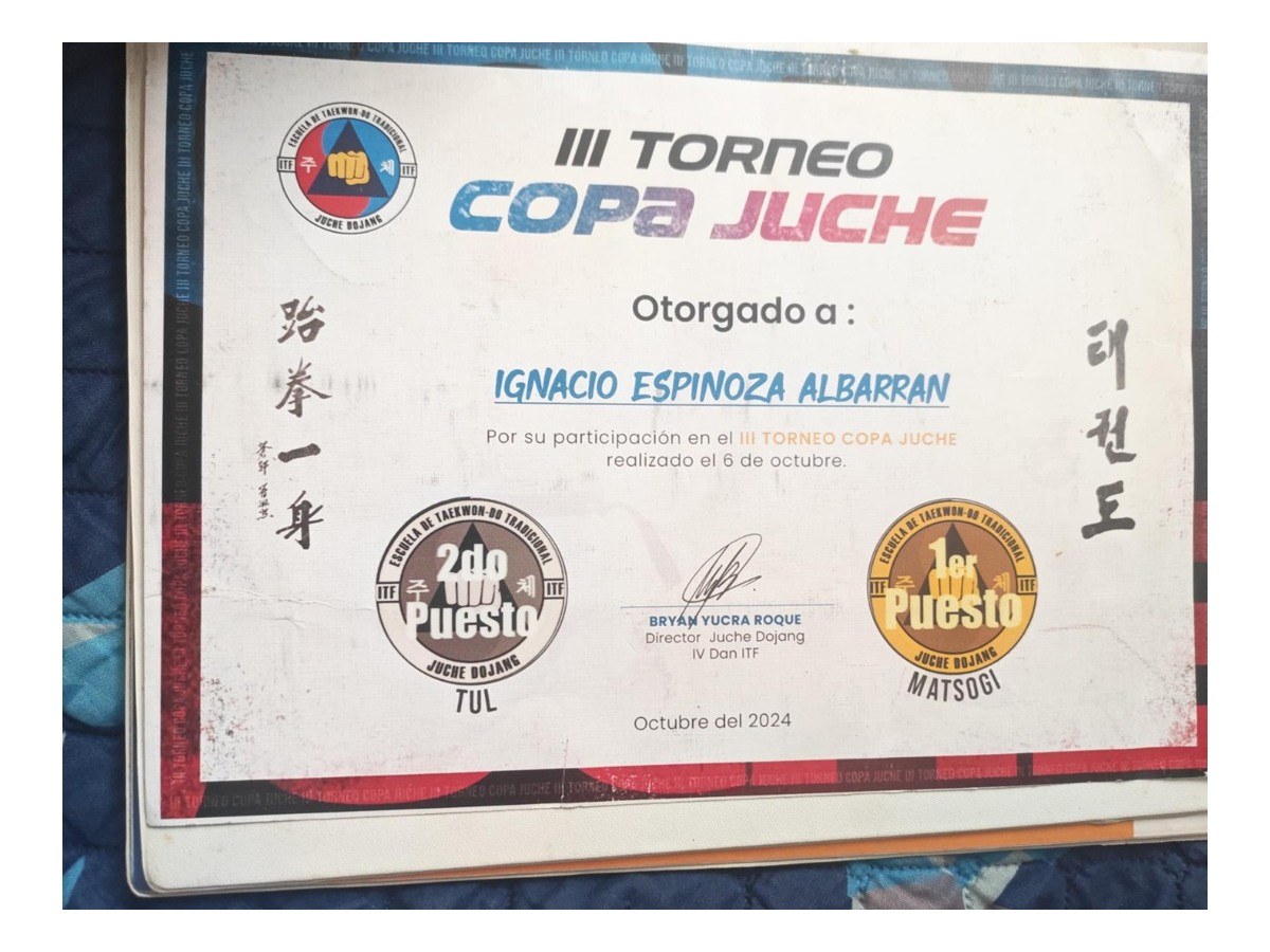 Diploma III Copa Juche